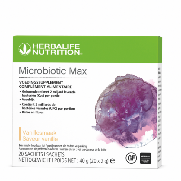 Microbiotic-Max-Complément-alimentaire-Vanille-20-sachets